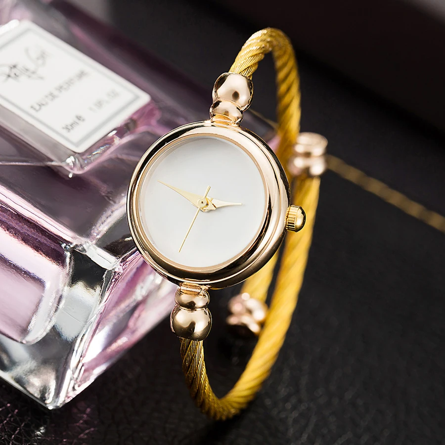 

Wholesale Fashion Casual Stainless Steel Quartz Bracelet Ladies Women Watch