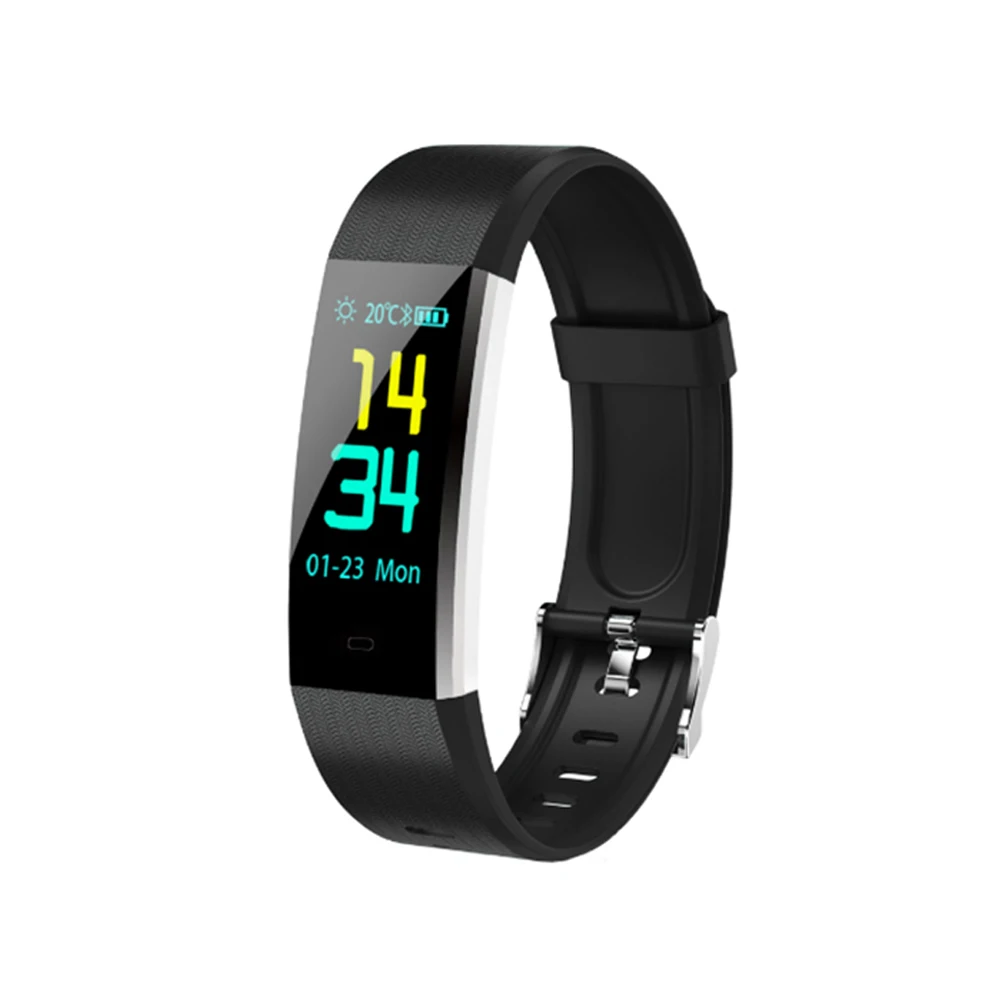 

Hot Now 115 Plus Fitness Smart Band Sports Bracelet, Black;red;blue;green;purple.