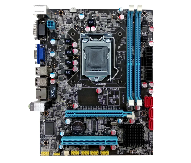

Computer motherboard 1156 socket ddr3 Intel chipset H55 motherboard