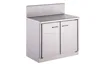 free standiing stainless steel sink kichen cabinet