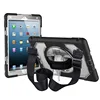 3 in 1 Tablet Case For iPad 9.7 2017 2018 Shockproof Armor Waterproof Kickstand Cover Case Shoulder Strap Stand Shell