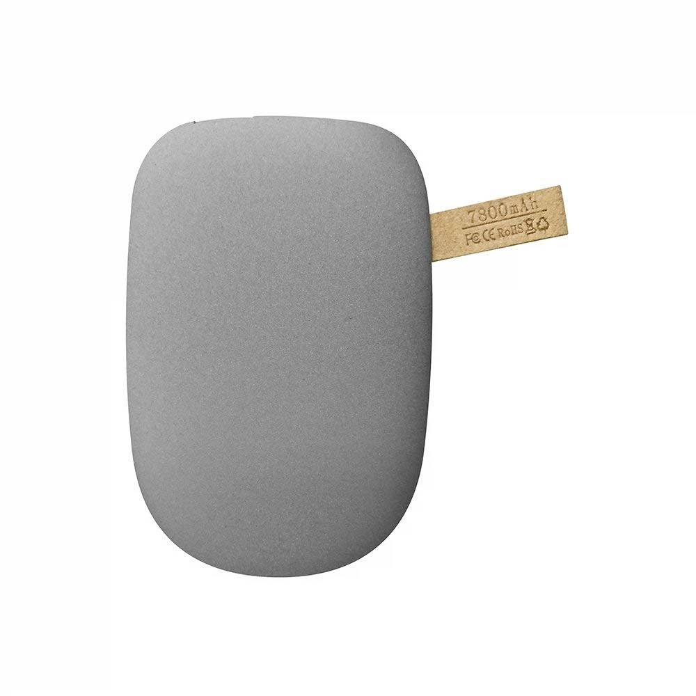 

custom design small unique mobile phone powerbank stone power bank, Gray .blue.etc