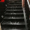 Customized nero marquina black marble stair steps ( good price )