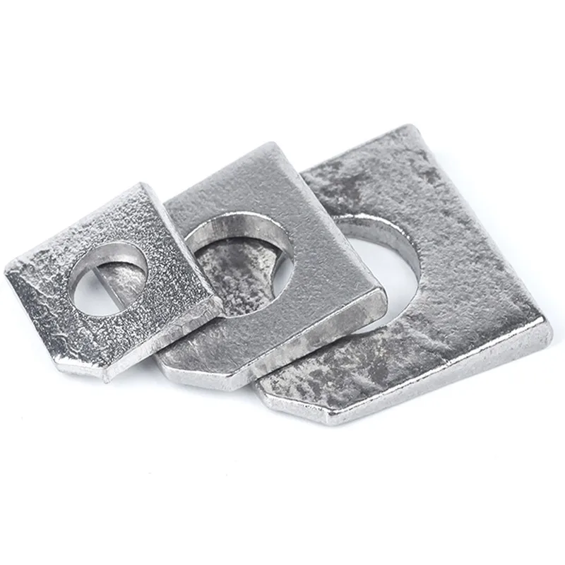 M8 M10 M12 Stainless Steel Square Taper Washer For Use With 1 Sections