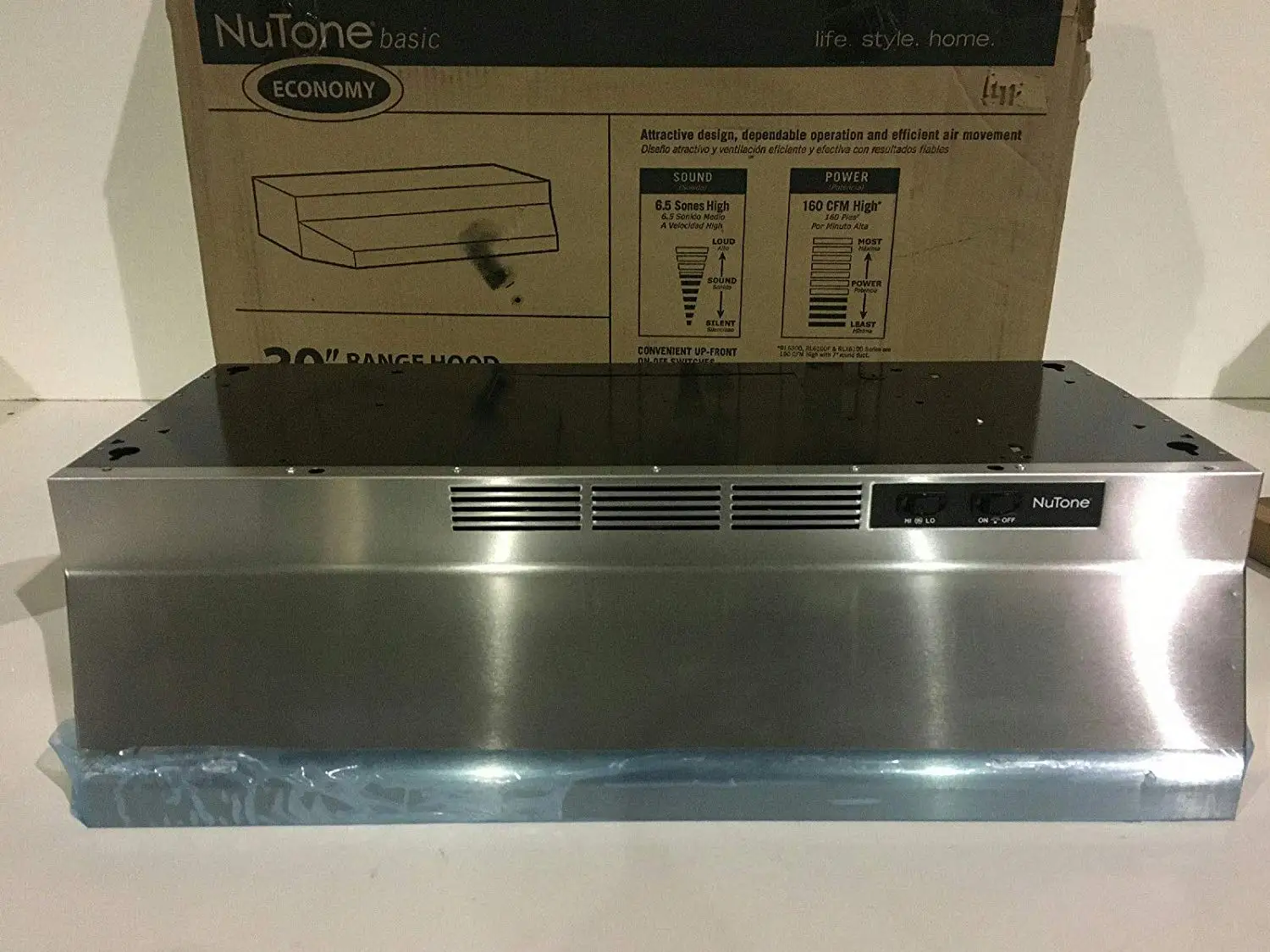 Buy NuTone RL6230SS Nonduct, 30”, Range Hood in