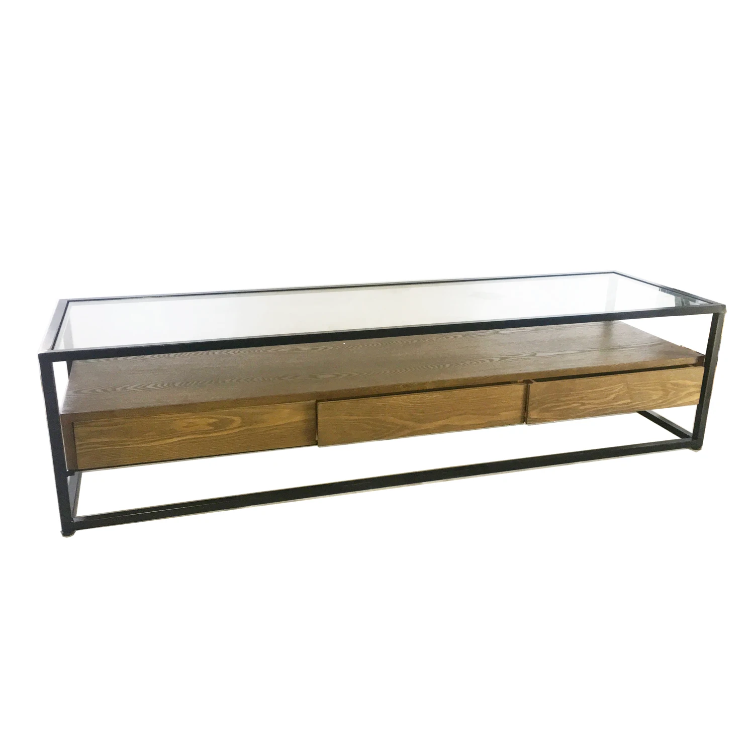 OEM Cocktail Wooden Coffee Table glass coffee tables for Living Room