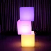 Outdoor waterproof LED cube chair lighting illuminated led cube