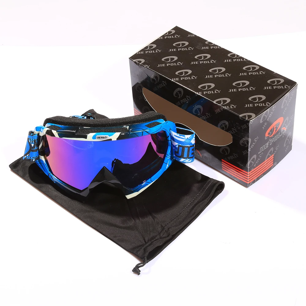

Wholesale Price Customized Design Tpu Frame Anti-Fog Lens Designer Motorcycle Motocross Goggles Motocross Custom