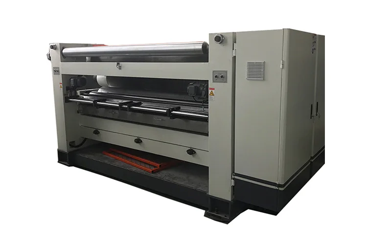 Single Facer For Corrugated Cardboard Making Machine