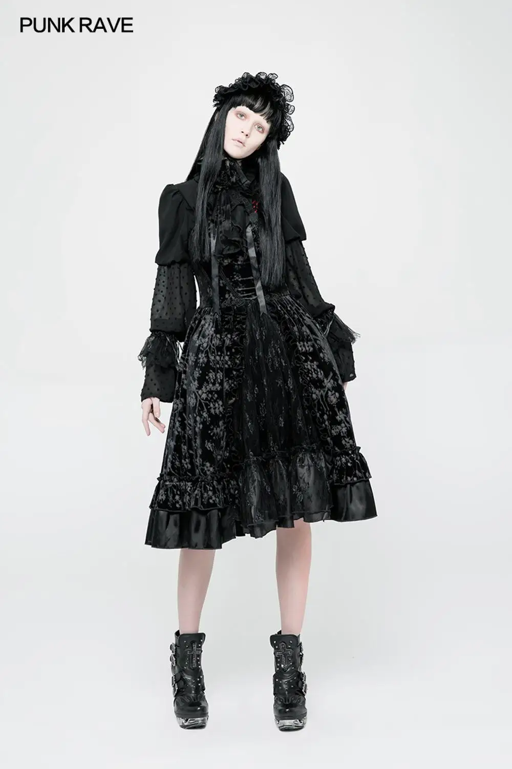 
WLQ-085 Special clothing PUNK RAVE lolita princess dress cosplay costume 