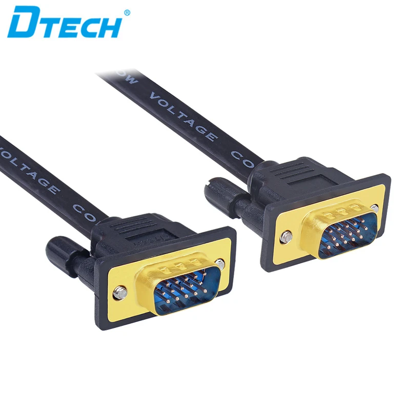 

DTECH High Quality OEM 3+6 VGA Cable 1.8m D-SUB cable Male to Male OEM Computer Cable VGA