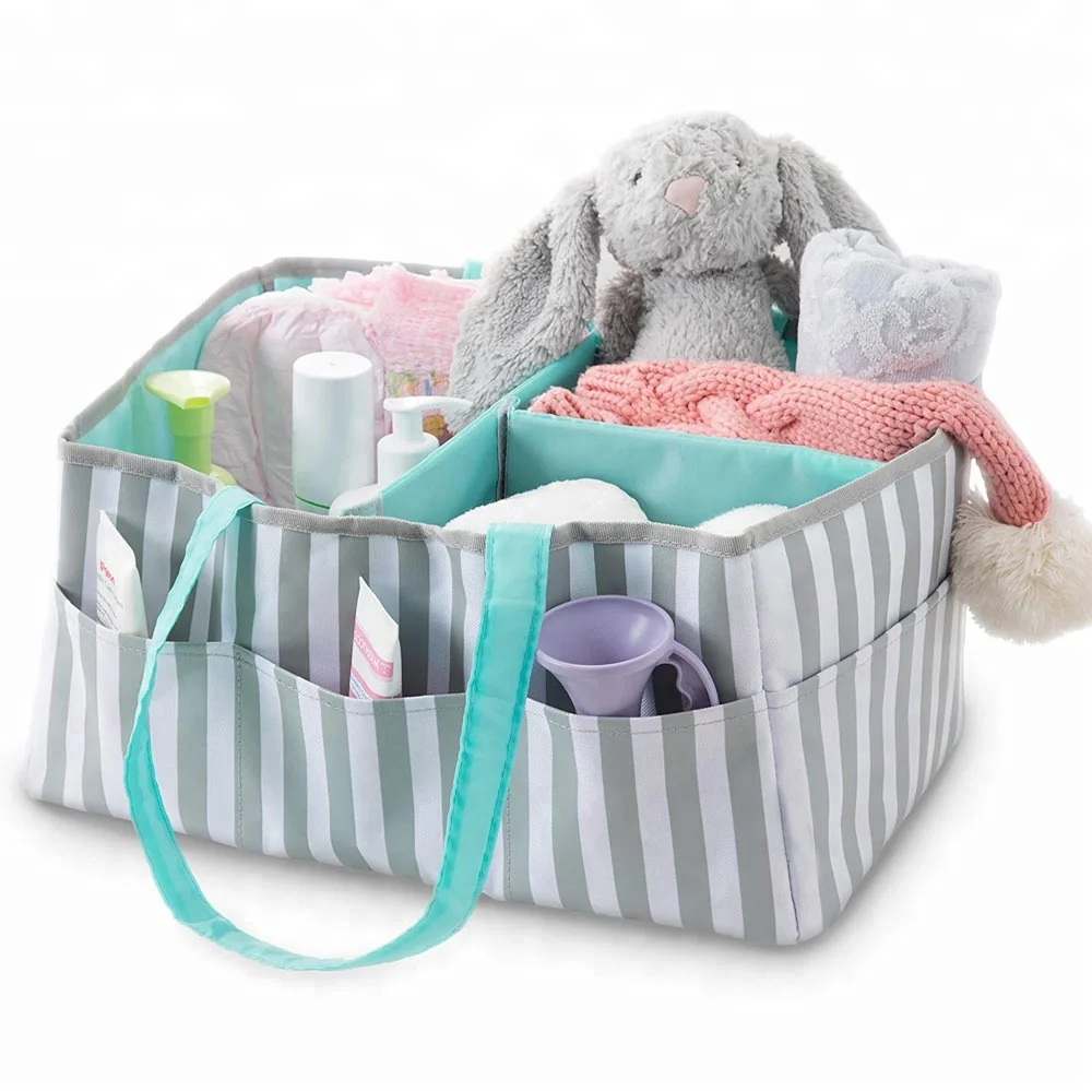 Portable Nursery Storage Basket Changing Table Organizer Baby Diaper Caddy With Changing Pad Buy Diaper Caddy Organizer With Changing Pad