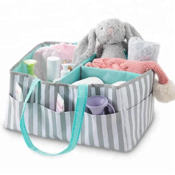 storage baskets for baby changing table