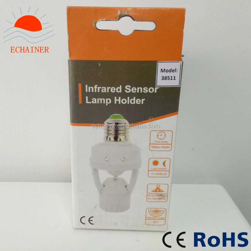 Pir Automatic Led Lights Switches Infrared Motion Light Sensor Socket