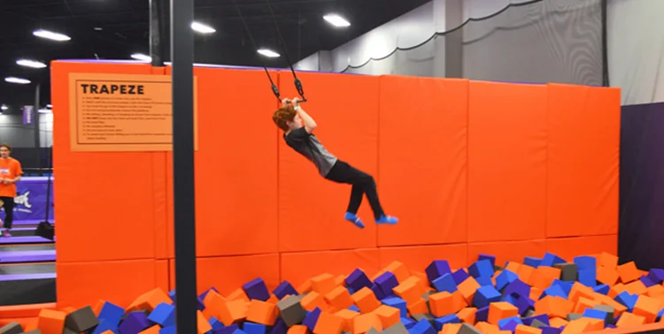 Kkmark Altitude Trampoline Park With Foam Pit,Airtrack And