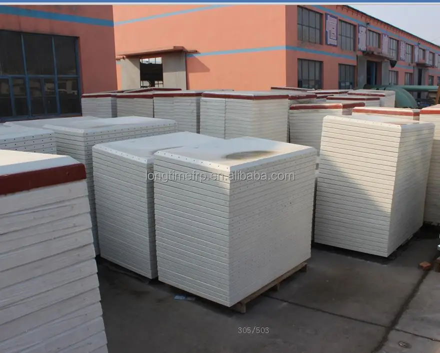 Smc Water Tank With Elevated Steel Fiberglass Frp Sectional Water Tank Best Quality Grp Water