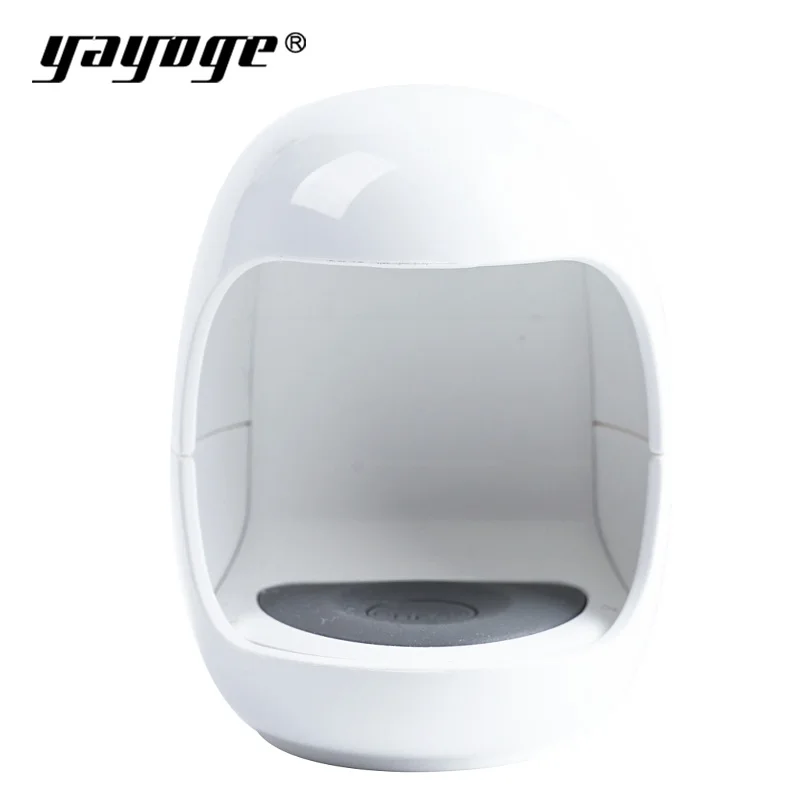 

Yayoge Egg Shape 30s Mini 3w UV One finger uv led gel lamp nail dryer Nail polish nail dryer For Home Salon Use, White/pink