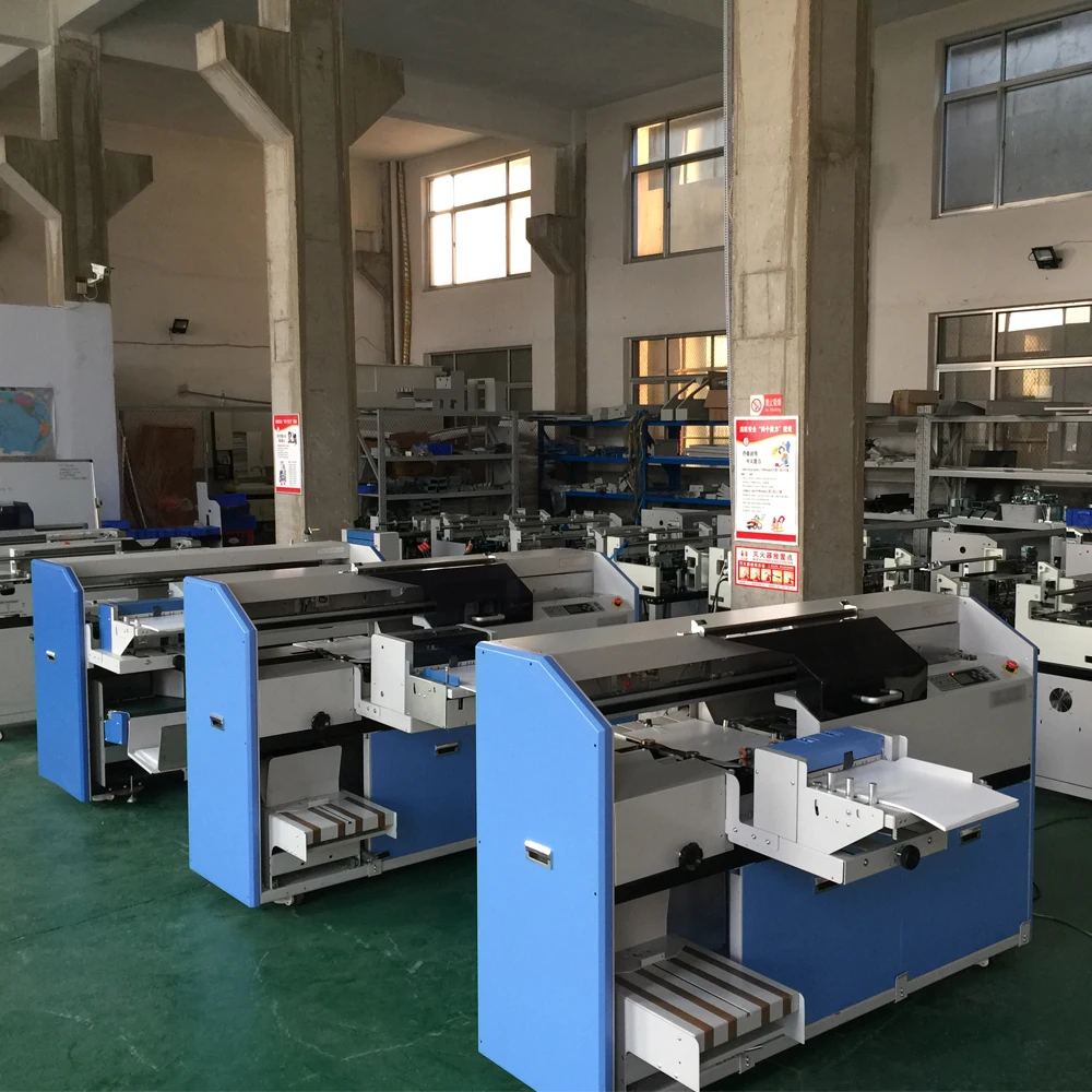 
very good quality fast quickly binding speed continuous cover feed EVA hot melt book glue binding machine 