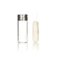 

Zero waste vegan dental floss glass jar silk flosser Biodegradable oral care Natural Eco Dental Floss
