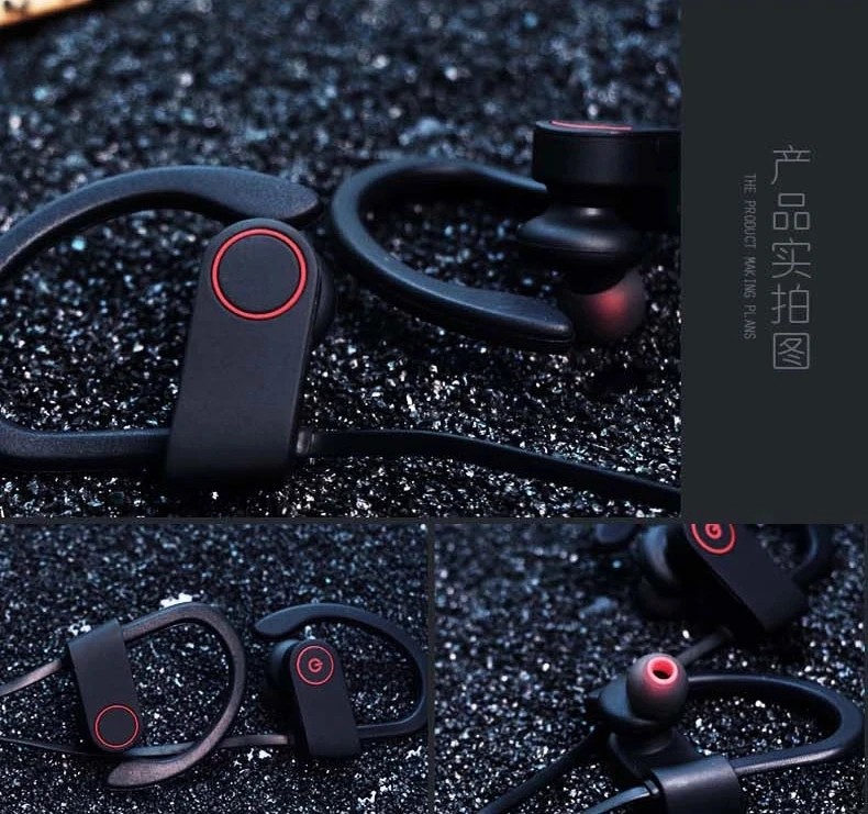 

Best selling Wireless Sports Earphones IPX7 Waterproof for Iphone X, Black;red;white