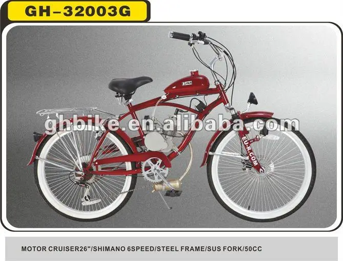 2 stroke gas bike