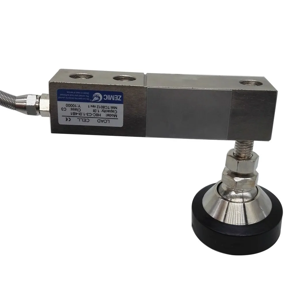 H8c-c3-1.0t-4b1 1000kg C3 Single Point Shear Bean Alloy Steel Load Cell ...