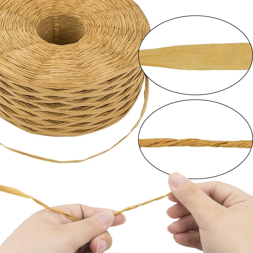 Supplier Raffia Rope Raffia Cord Hot Selling Cheap Price Twist Raffia