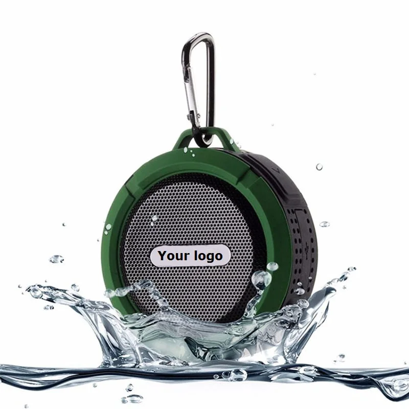 GREEN Waterproof Bluetooth 3.0+EDR Works w/Smart Ready iPhone 7 Speaker Shower 