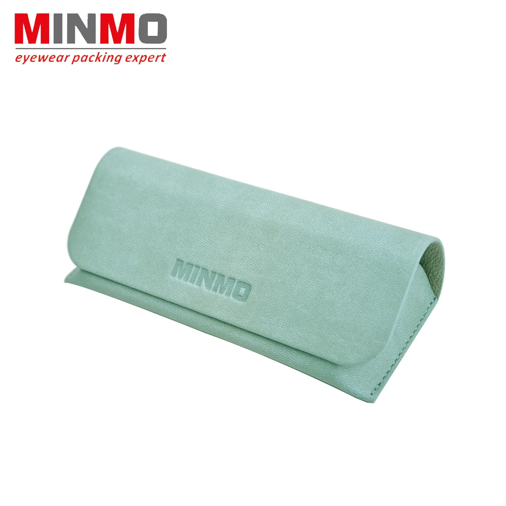 

2019 new china MINMO Durable and customizable glasses box,Wholesale customized PU sunglasses soft case