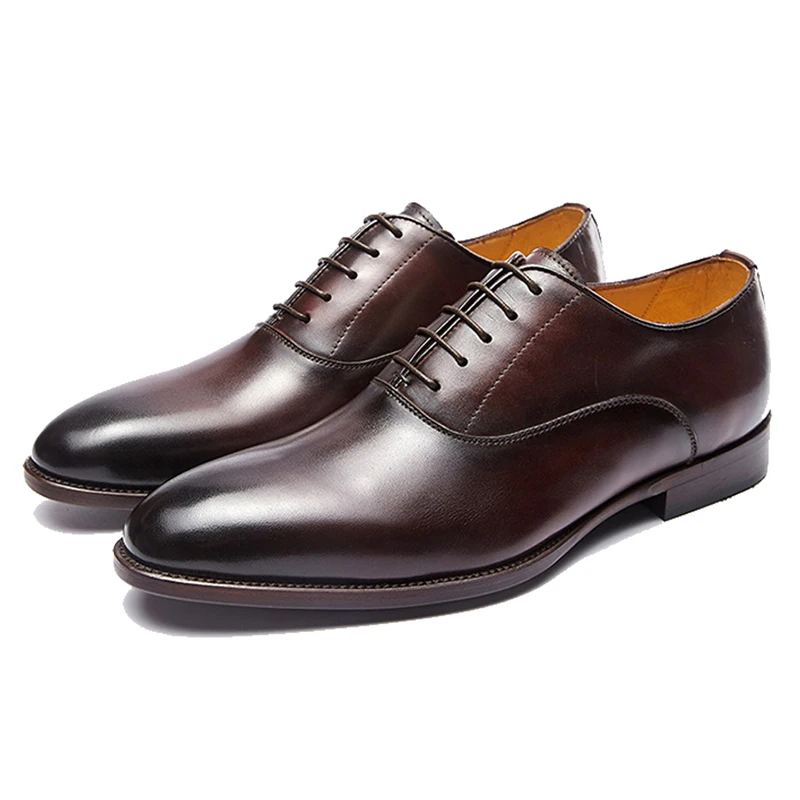 

Yuhuang brand custom mens dress shoes italian handmade shoes calf leather goodyear welted shoes, Black/brown/coffee/beige