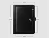 a4 file folder portfolio document bag briefcase organizer business financial clamp with calculator magnetic hasp lock