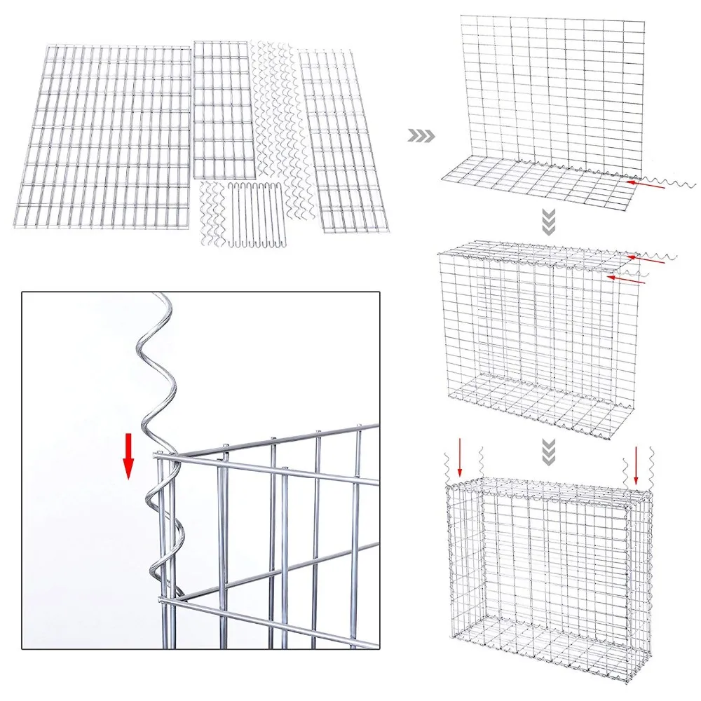 Heavily Galvanized Chain Link Gabion Baskets Prices In South Africa