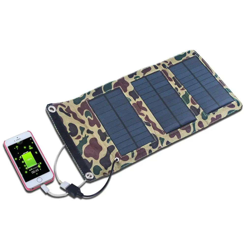 Home and Travel Goods Solar Panel Charger Can be hanged on backpack