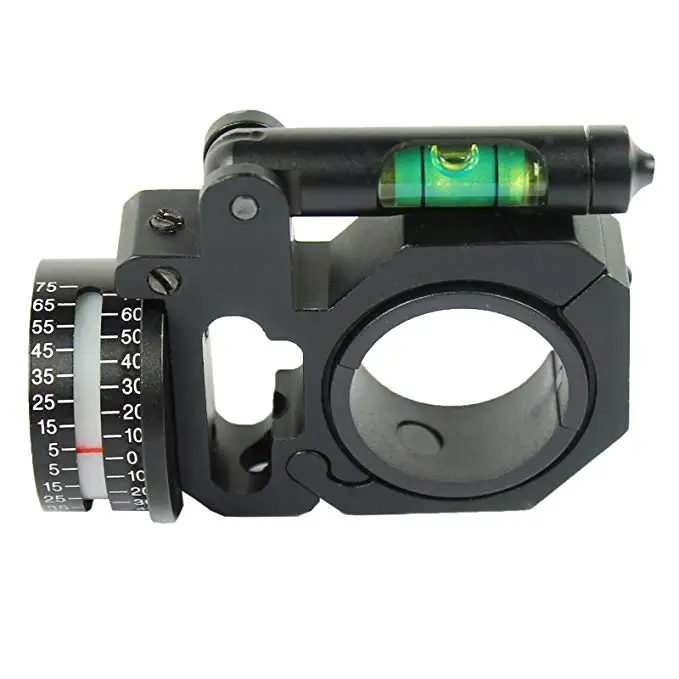 

Angle Degree Indicator H24-0184 25.4MM 30MM Precision Indicator Rifle Scope Mount With Bubble Level For Outdoor Hunting