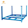 Warehouse Metal Foldable Stack Racks For Fabric Rolls Storage