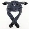 New Design Fashion custom winter Cute real Rex Rabbit Fur Hat With Ball
