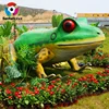 Western Original Realistic Frp resin bronze frog sculpture