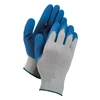 better quality 10 gauge cotton knitted liner latex coated work gloves crinkled finish