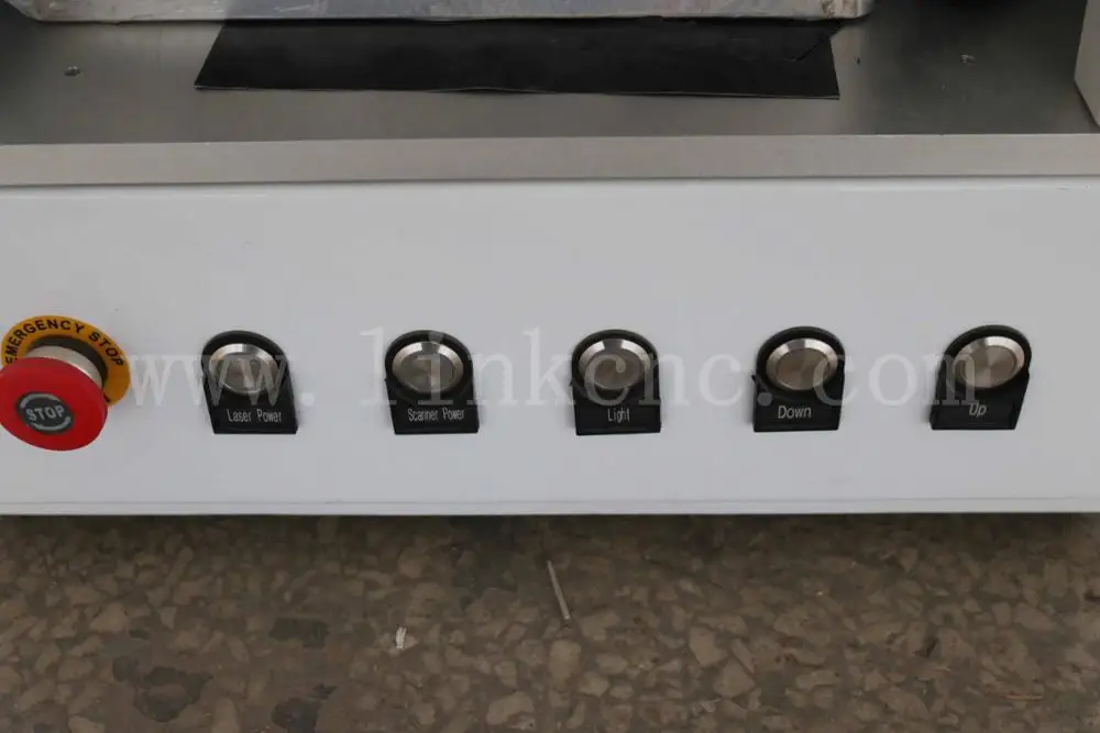 20w Raycus Fully Enclosed Desktop Fiber Laser Marking Machine with CE High Security