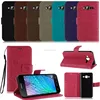 butterfly stand holder matte back cover pu leather case for samsung j1/j1 ace/s3 mini