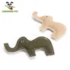 Hot Selling Linen Dog Toys In Elephant Shaped For Pet Puppy Chewing And Fetch Play