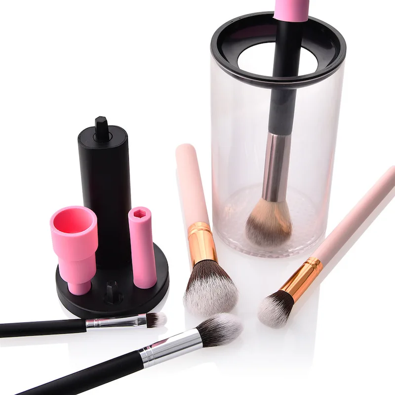Battery Operated Automatic Makeup Brush Cleaner And Dryer For All Size