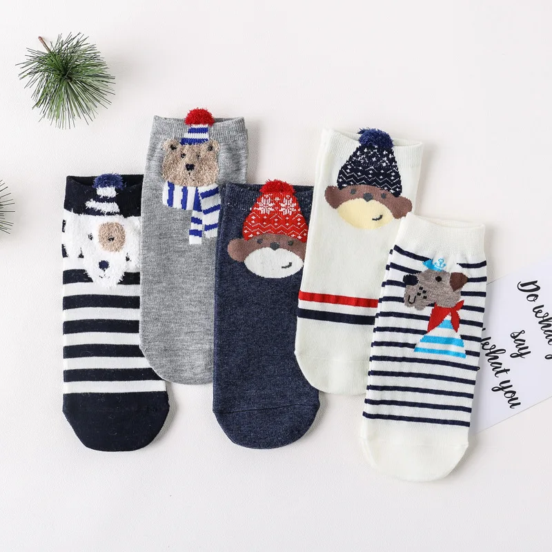 

Wholesale cheap 3d cartoon tube korean girls cute socks women