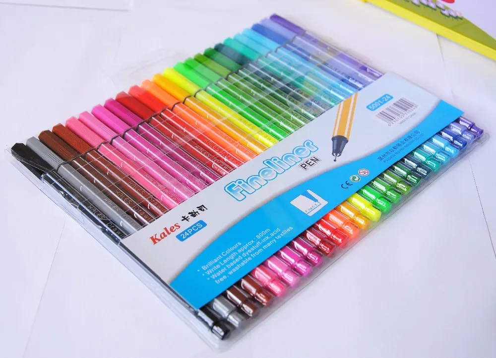 1224 Multi Couleurs Marqueurs Dart Kit Dessin Lavable Feutre Stylo Aquarelle Buy Stylo De Dessinstylo Aquarellemarqueur De Dessin Dart Product