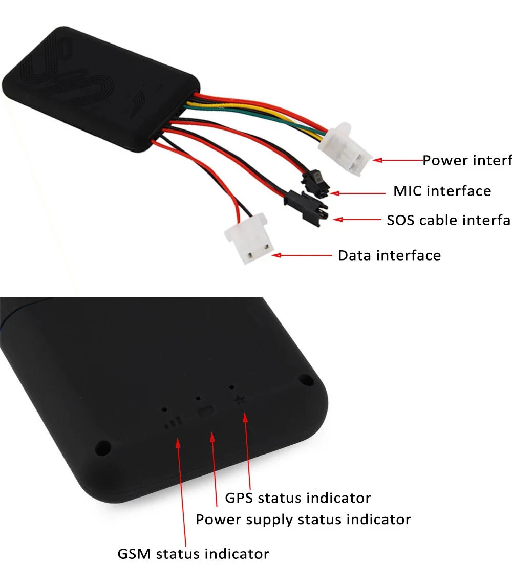 Схема подключения gps трекера