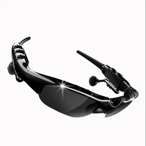 UV400 Polarised Sunglasses Integrated MP3 Player Stereo Headphones