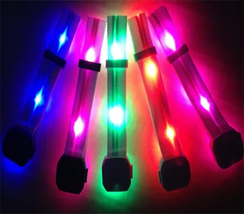 Wireless Rgb Programmable Remote Controlled Led Bracelet Wireless Rgb Programmable Remote Controlled Led Bracelet Xyloband Flashing For