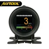 AUTOOL X60 OBD METER OBD 2 HUD Digital Temperature Gauge Digital Voltage Speed Meter Display Meter Alarm Water