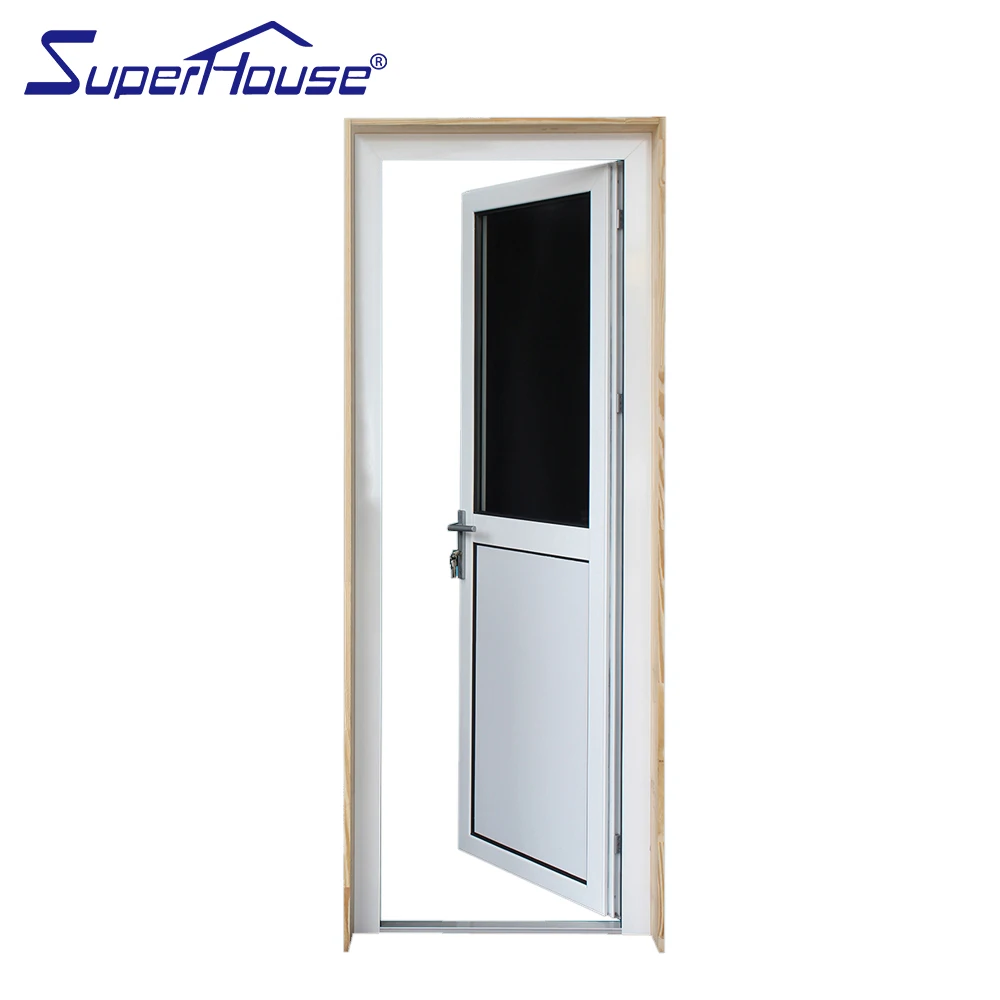 Australia standard as2047 & CAS Standard & Florida approval new design half glass aluminium french exterior doors