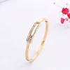 Luxury Cubic Zirconia Exquisite Bracelets Bangles For Women Slide Lock Bracelets Ladies